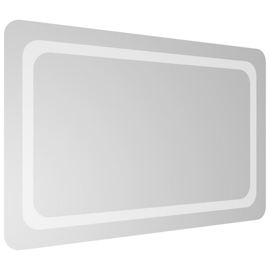 vidaXL Καθρέφτης Μπάνιου με LED 50x80 εκ.