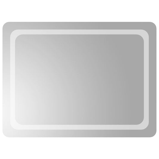 vidaXL Καθρέφτης Μπάνιου με LED 60x80 εκ.