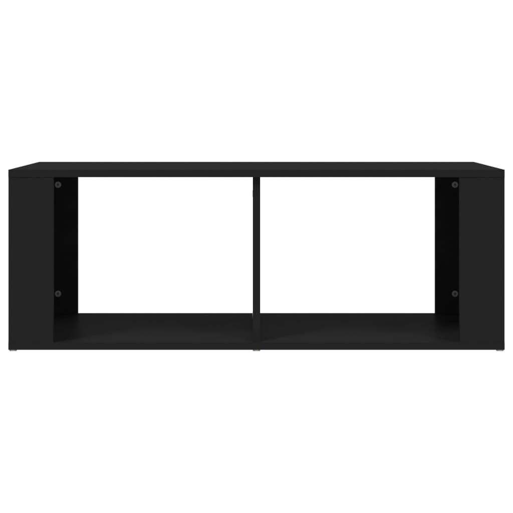 vidaXL Τραπεζάκι Σαλονιού Μαύρο 100x50x36 εκ. από Επεξεργασμένο Ξύλο