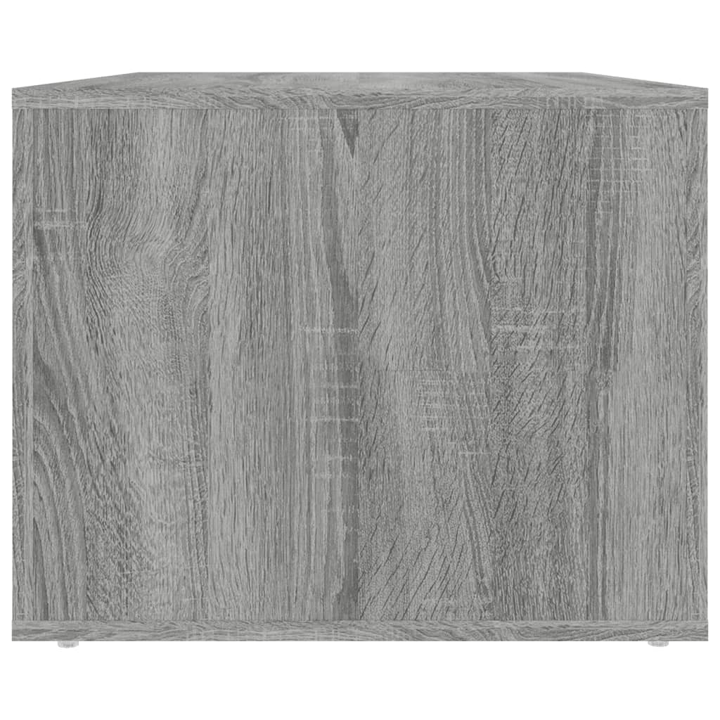 vidaXL Τραπεζάκι Σαλονιού Γκρι Sonoma 80x50x40 εκ.Επεξεργασμένο Ξύλο