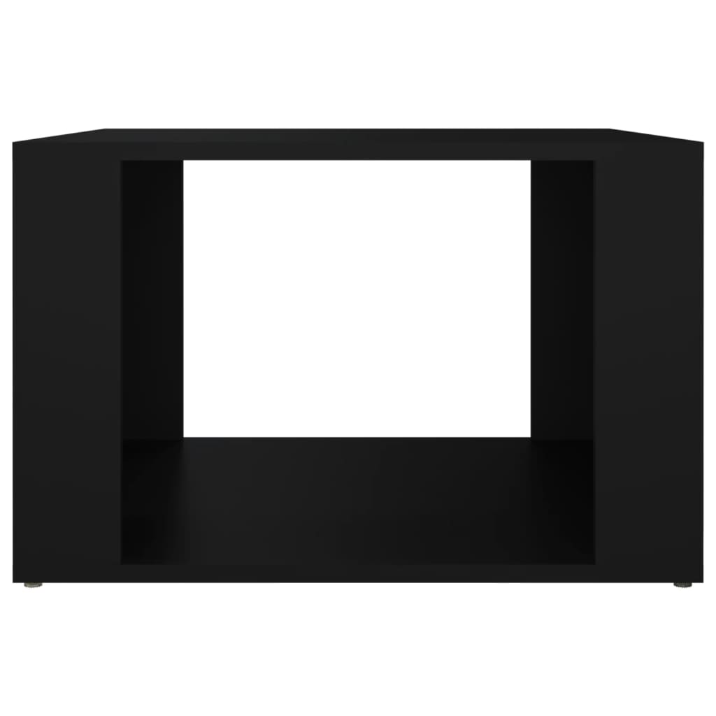 vidaXL Κομοδίνο Μαύρο 57x55x36 εκ. από Επεξεργασμένο Ξύλο