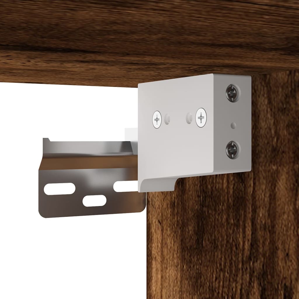 vidaXL Έπιπλο Τηλεόρασης Επιτοίχιο Καπνιστή Δρυς 40x34,5x100 εκ.