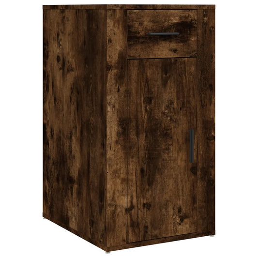 vidaXL Ντουλάπι Γραφείου Καπνιστή Δρυς 40x49x75 εκ. Επεξεργ. Ξύλο