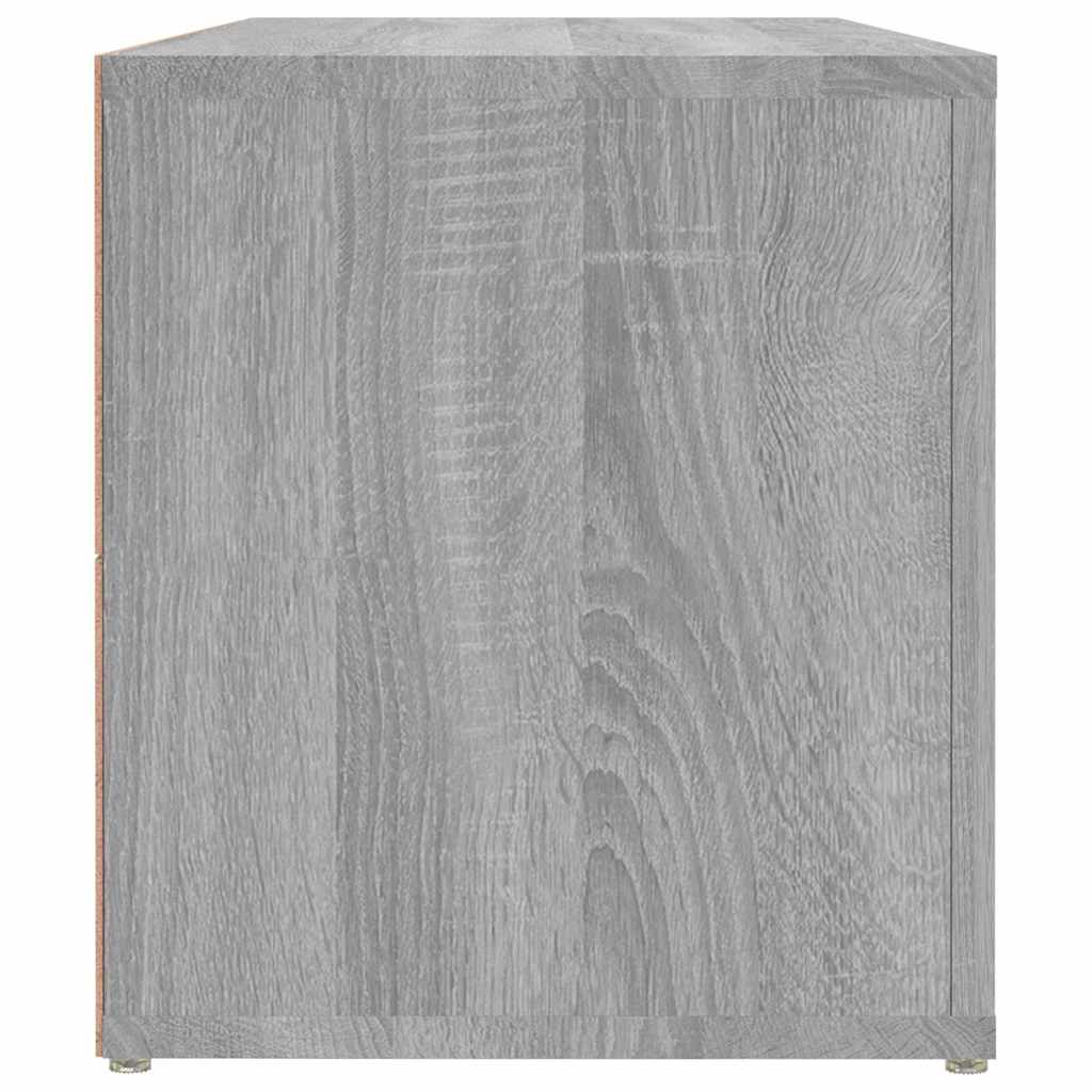 vidaXL Έπιπλο Τηλεόρασης Γκρι Sonoma 100x31,5x35 εκ. από Επεξεργ. Ξύλο