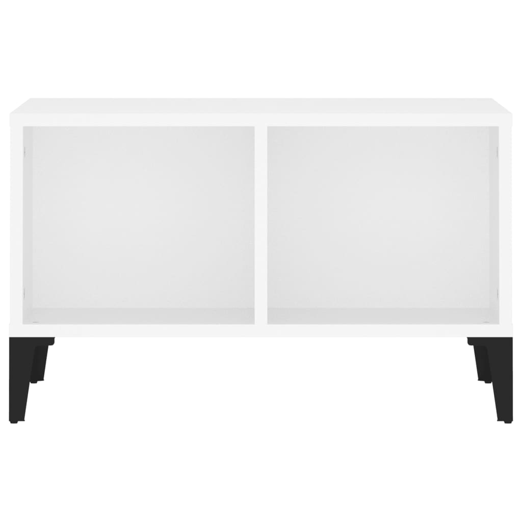 vidaXL Τραπεζάκι Σαλονιού Λευκό 60x50x36,5 εκ. από Επεξεργασμένο Ξύλο