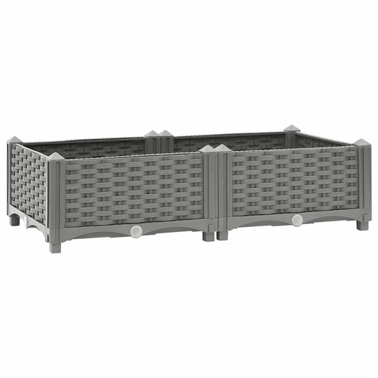 vidaXL Ζαρντινιέρα 80 x 40 x 23 εκ. από Πολυπροπυλένιο