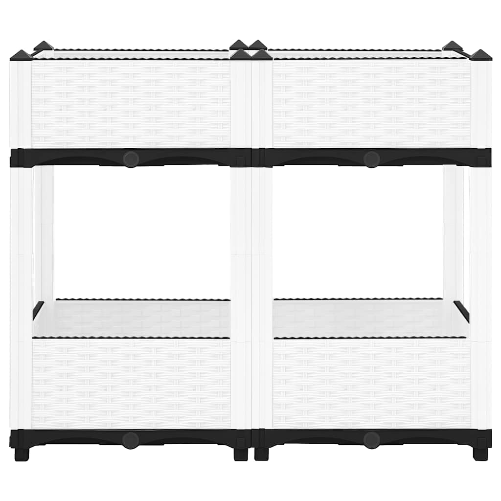 vidaXL Ζαρντινιέρα 80 x 40 x 71 εκ. από Πολυπροπυλένιο