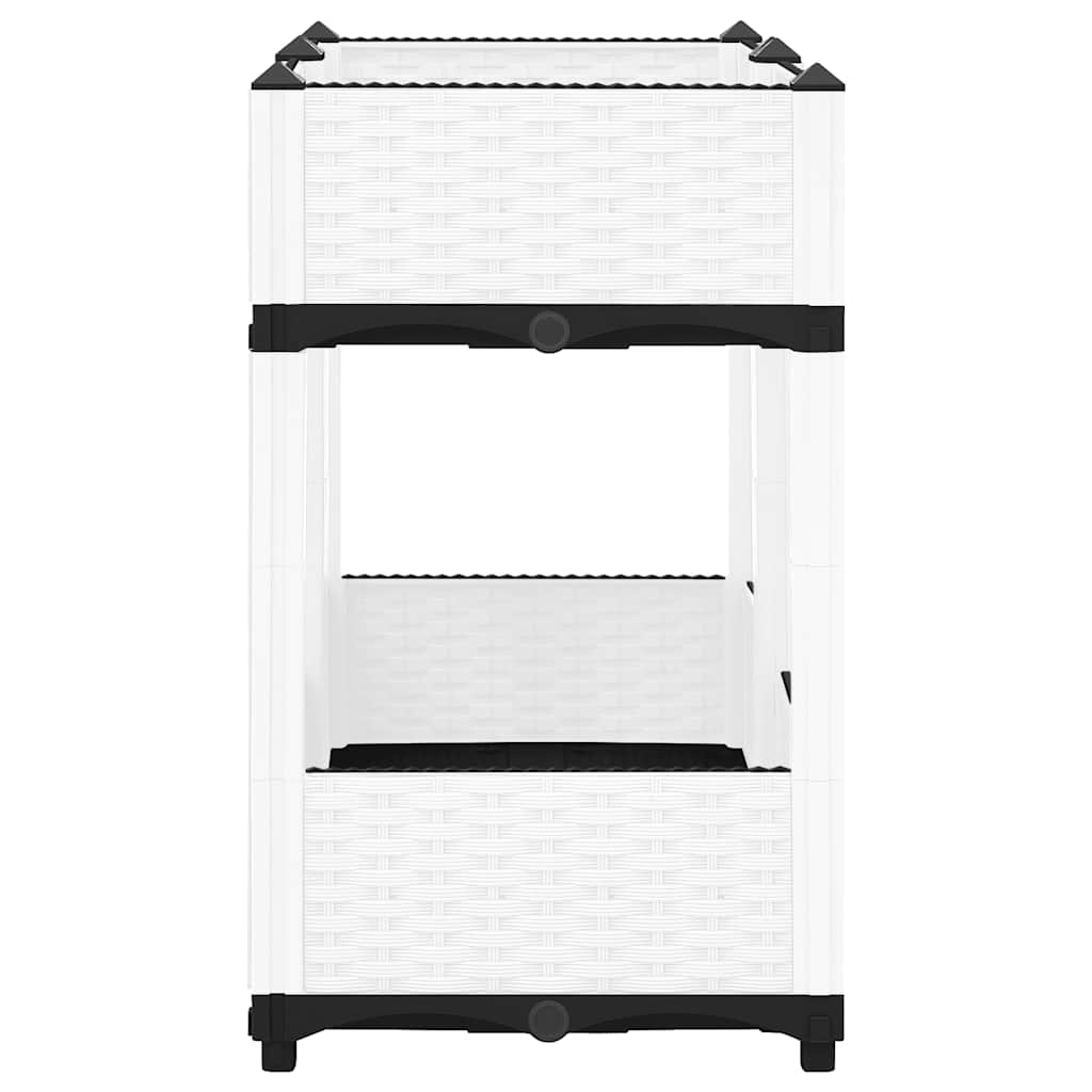 vidaXL Ζαρντινιέρα 80 x 40 x 71 εκ. από Πολυπροπυλένιο