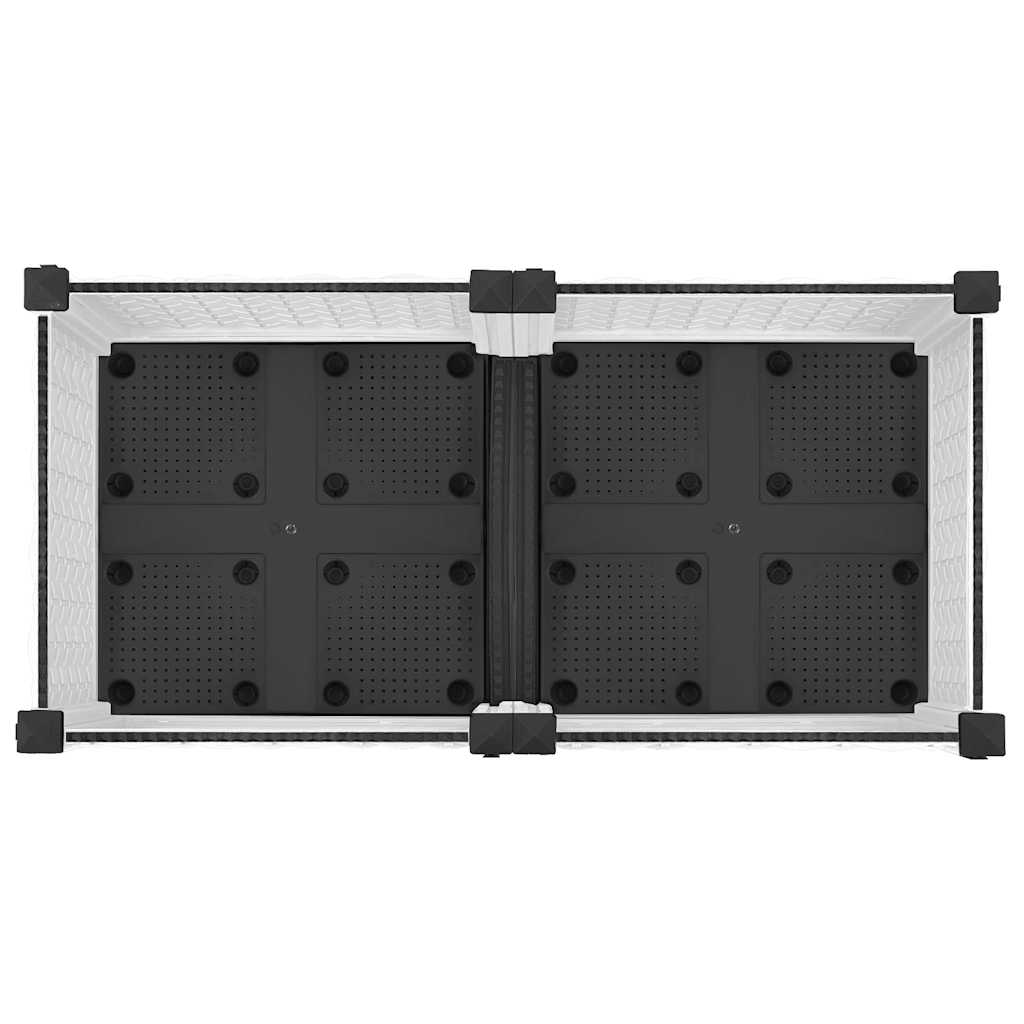 vidaXL Ζαρντινιέρα 80 x 40 x 71 εκ. από Πολυπροπυλένιο