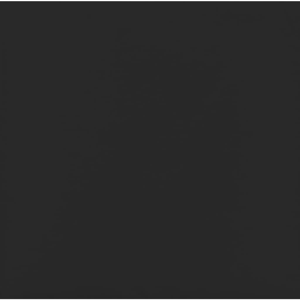 vidaXL Υποπόδιο Κήπου Μαύρο από Συνθετικό Ρατάν με Μαξιλάρι