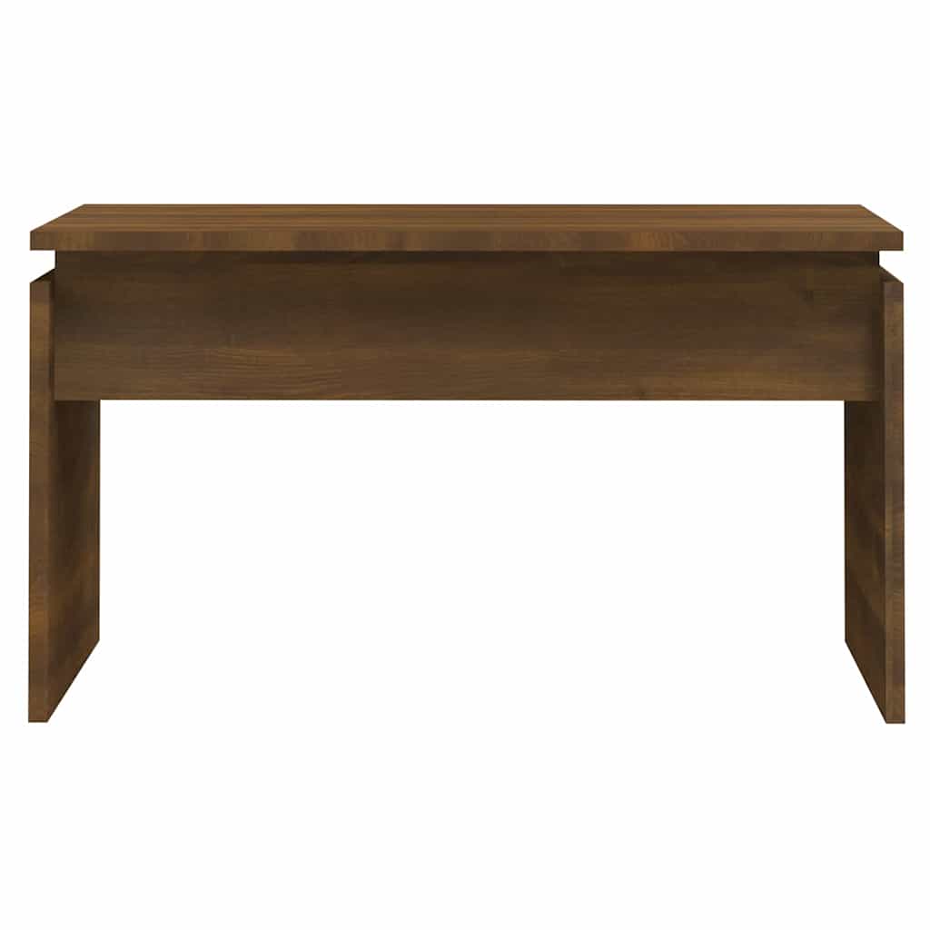 vidaXL Τραπεζάκι Σαλονιού Καφέ Δρυς 68x50x38 εκ. Επεξεργασμένο Ξύλο
