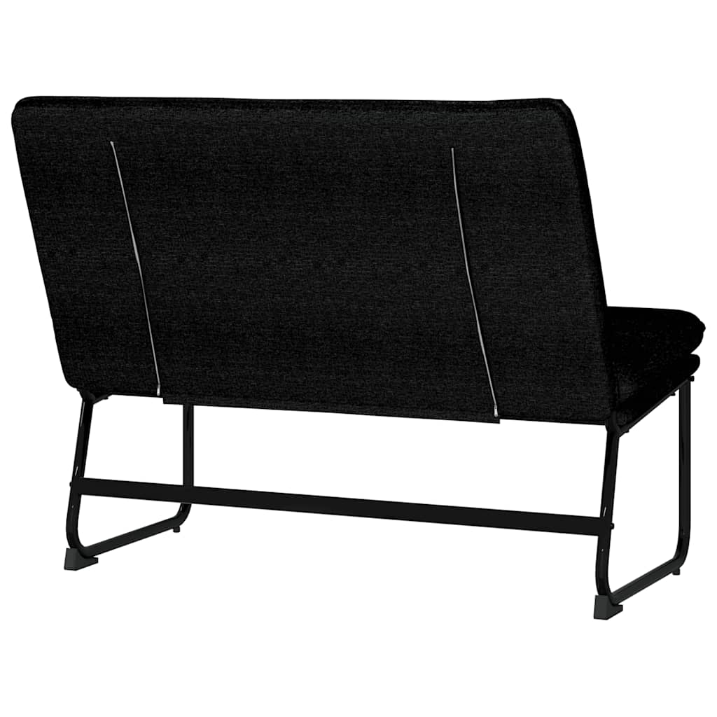 vidaXL Πάγκος Μαύρος 100x75x76 εκ. Υφασμάτινη
