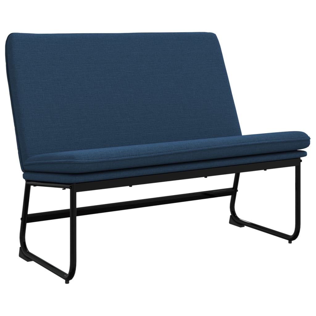 vidaXL Πάγκος Μπλε 100x75x76 εκ. Υφασμάτινη