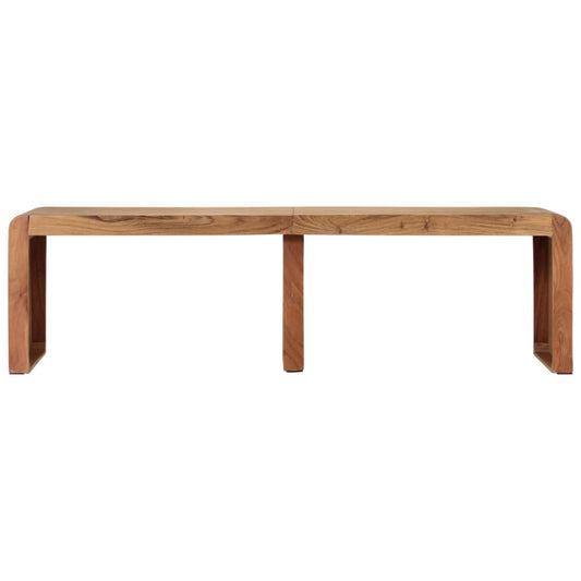 vidaXL Παγκάκι 160 x 38 x 45 εκ. από Μασίφ Ξύλο Ακακίας