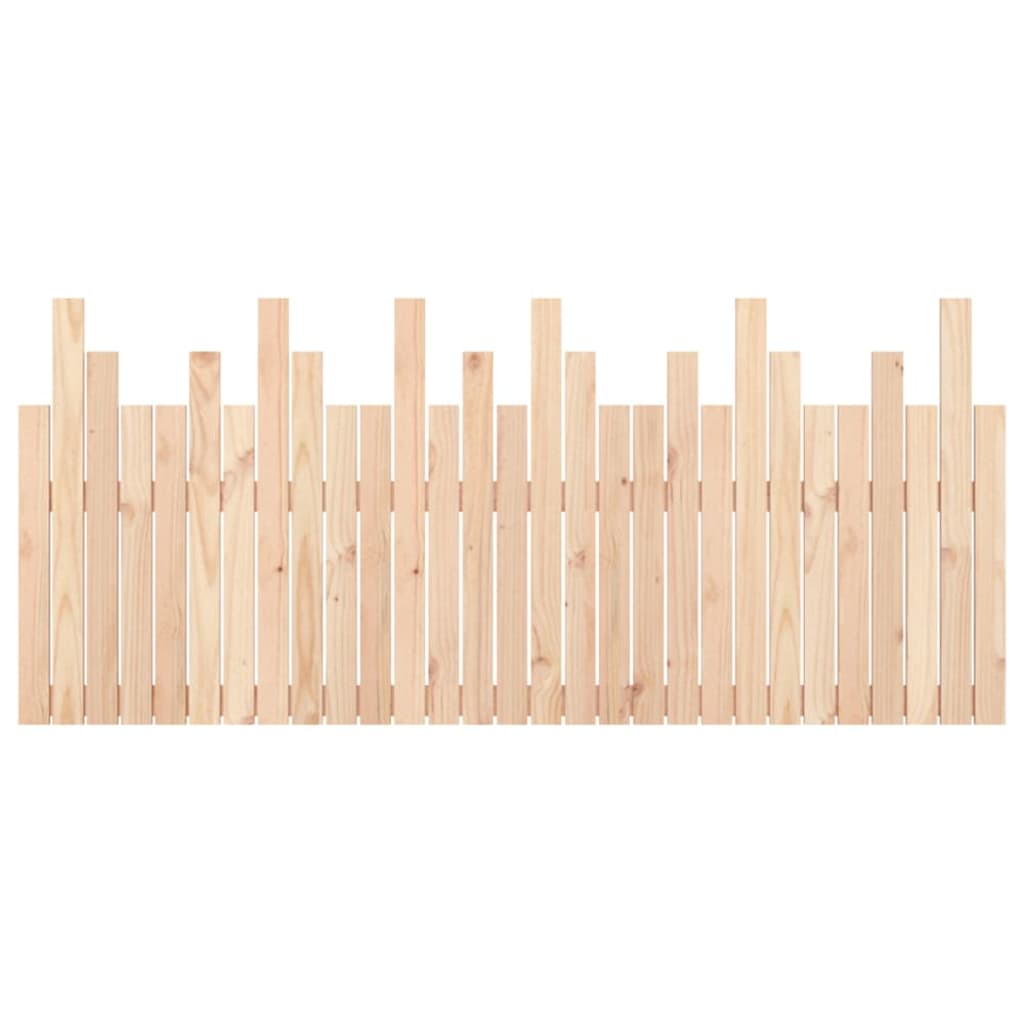 vidaXL Κεφαλάρι Τοίχου 185x3x80 εκ. από Μασίφ Ξύλο Πεύκου