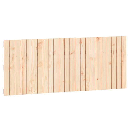vidaXL Κεφαλάρι Επιτοίχιο 147x3x60 εκ. από Μασίφ Ξύλο Πεύκου