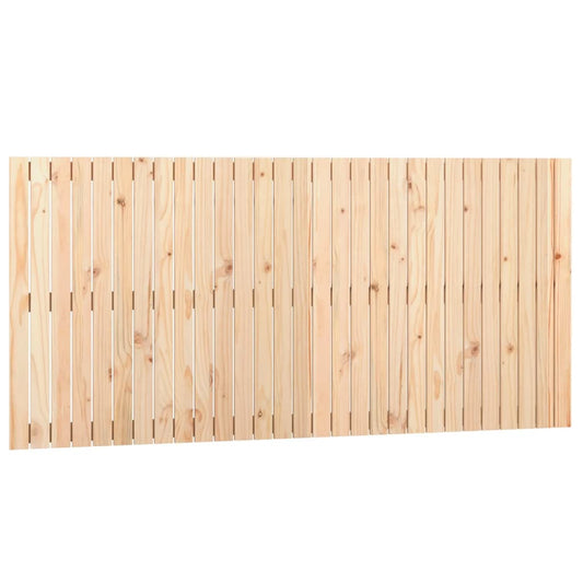 vidaXL Κεφαλάρι Επιτοίχιο 185x3x90 εκ. από Μασίφ Ξύλο Πεύκου