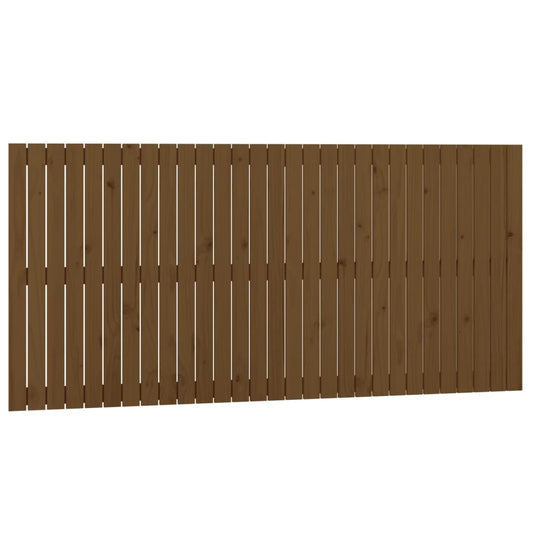 vidaXL Κεφαλάρι Τοίχου Μελί 185x3x90 εκ. από Μασίφ Ξύλο Πεύκου