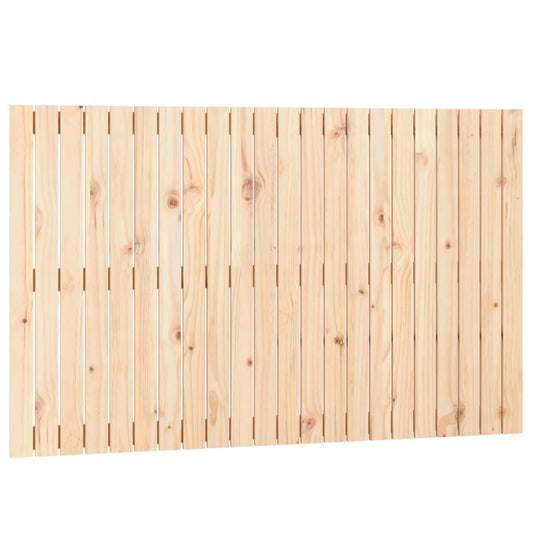 vidaXL Κεφαλάρι Επιτοίχιο 140x3x90 εκ. από Μασίφ Ξύλο Πεύκου