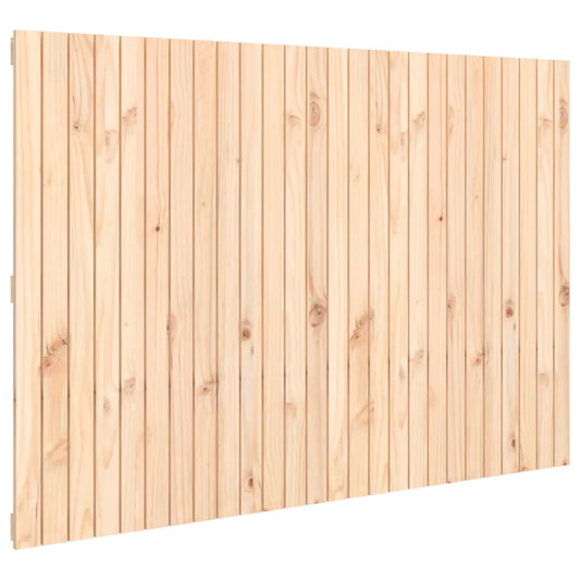 vidaXL Κεφαλάρι Επιτοίχιο 166x3x110 εκ. από Μασίφ Ξύλο Πεύκου