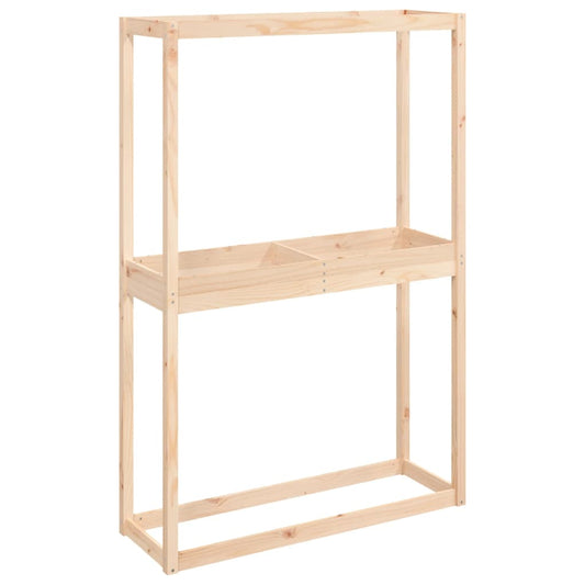 vidaXL Ραφιέρα Ελαστικών 120 x 40 x 180 εκ. από Μασίφ Ξύλο Πεύκου