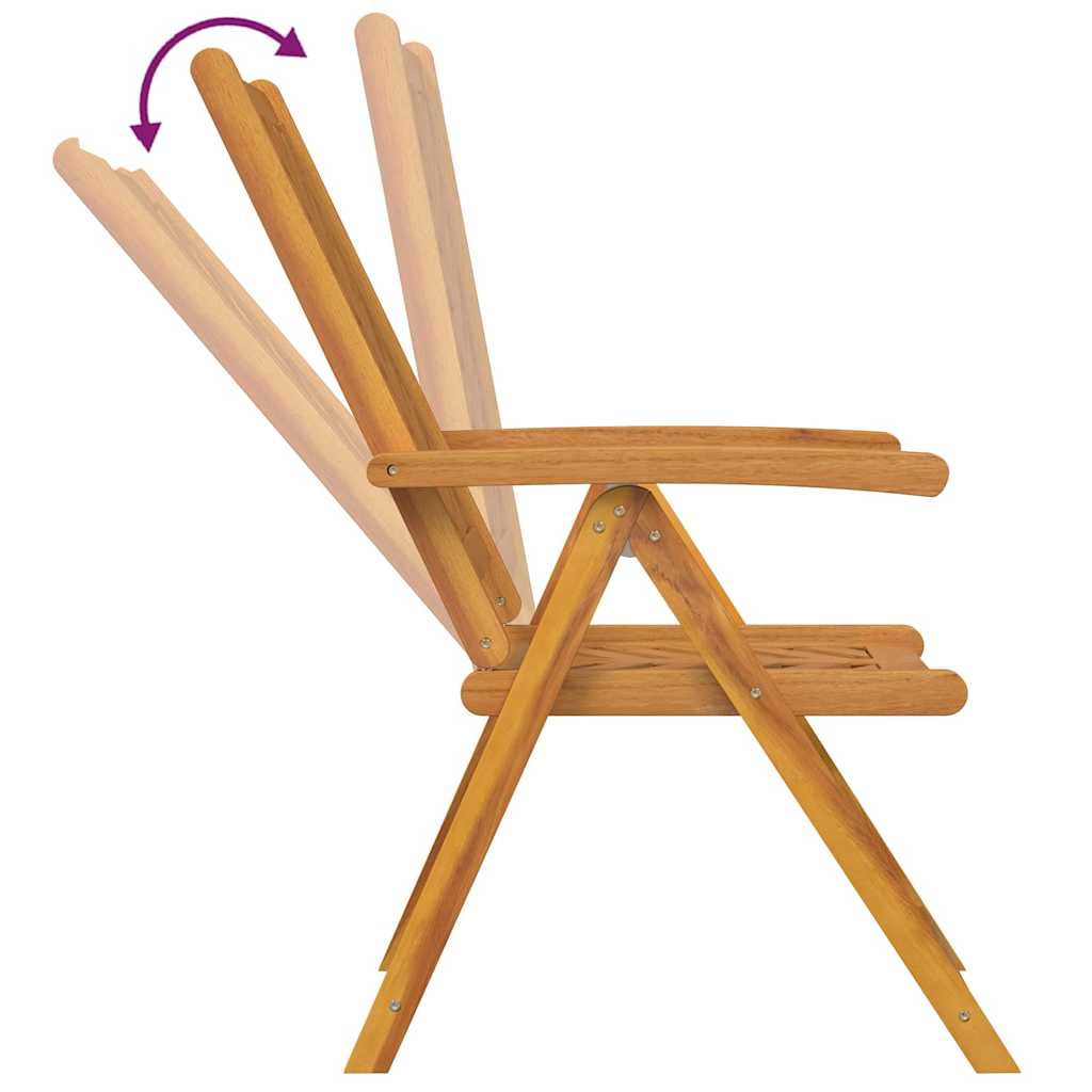 vidaXL Σετ Κήπου 5 κομματιών Στερεού Ξύλου Ακακίας