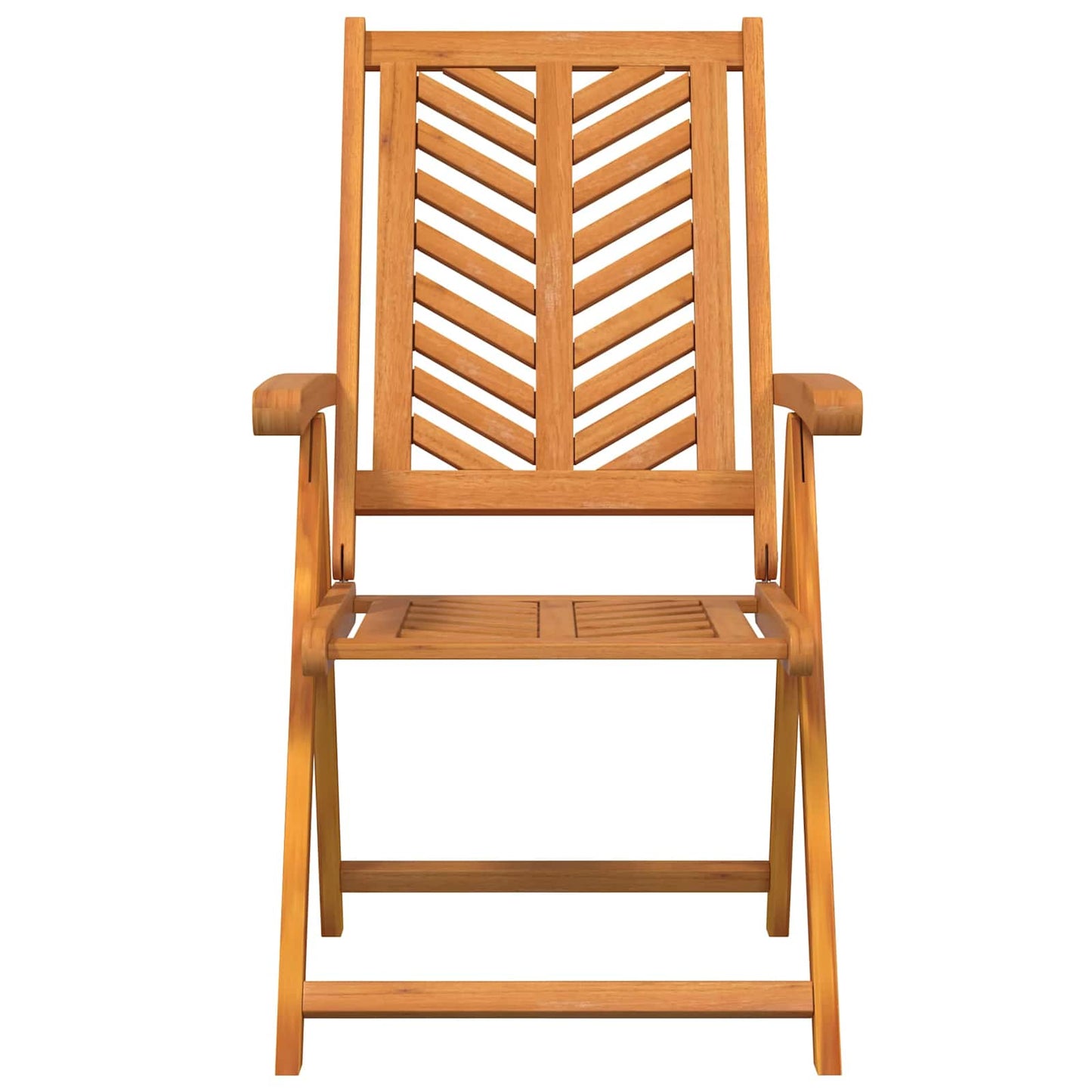 vidaXL Καρέκλα Κήπου 4 pcs Καφέ 57 x 72 x 109 εκ Στερεό Ξύλο Ακακίας