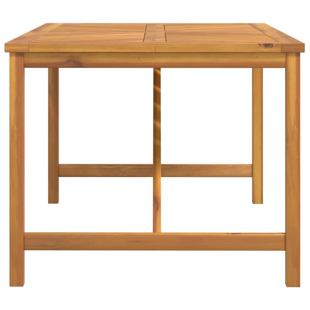 vidaXL Τραπεζαρία Κήπου 150 x 90 x 74 εκ. από Μασίφ Ξύλο Ακακίας