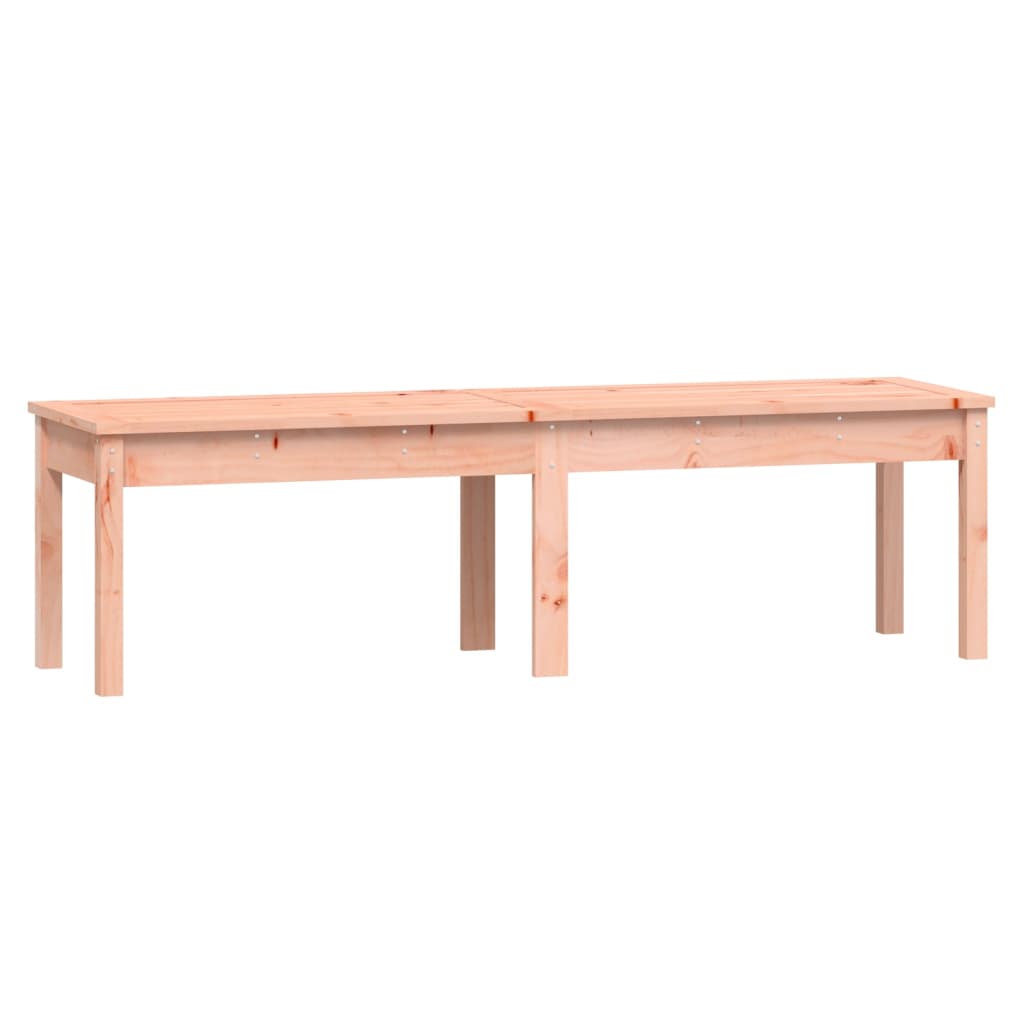 vidaXL Πάγκος Κήπου Διθέσιος 159,5x44x45 εκ. Μασίφ Ξύλο Ψευδοτσούγκας