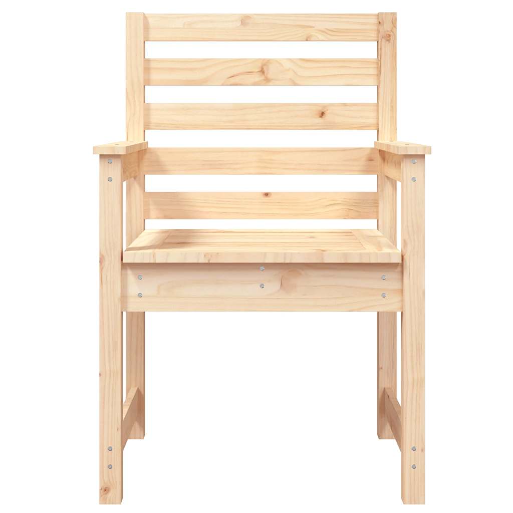 vidaXL Καρέκλες Κήπου 2 τεμ. 60 x 48 x 91 εκ. Μασίφ Ξύλο Πεύκου