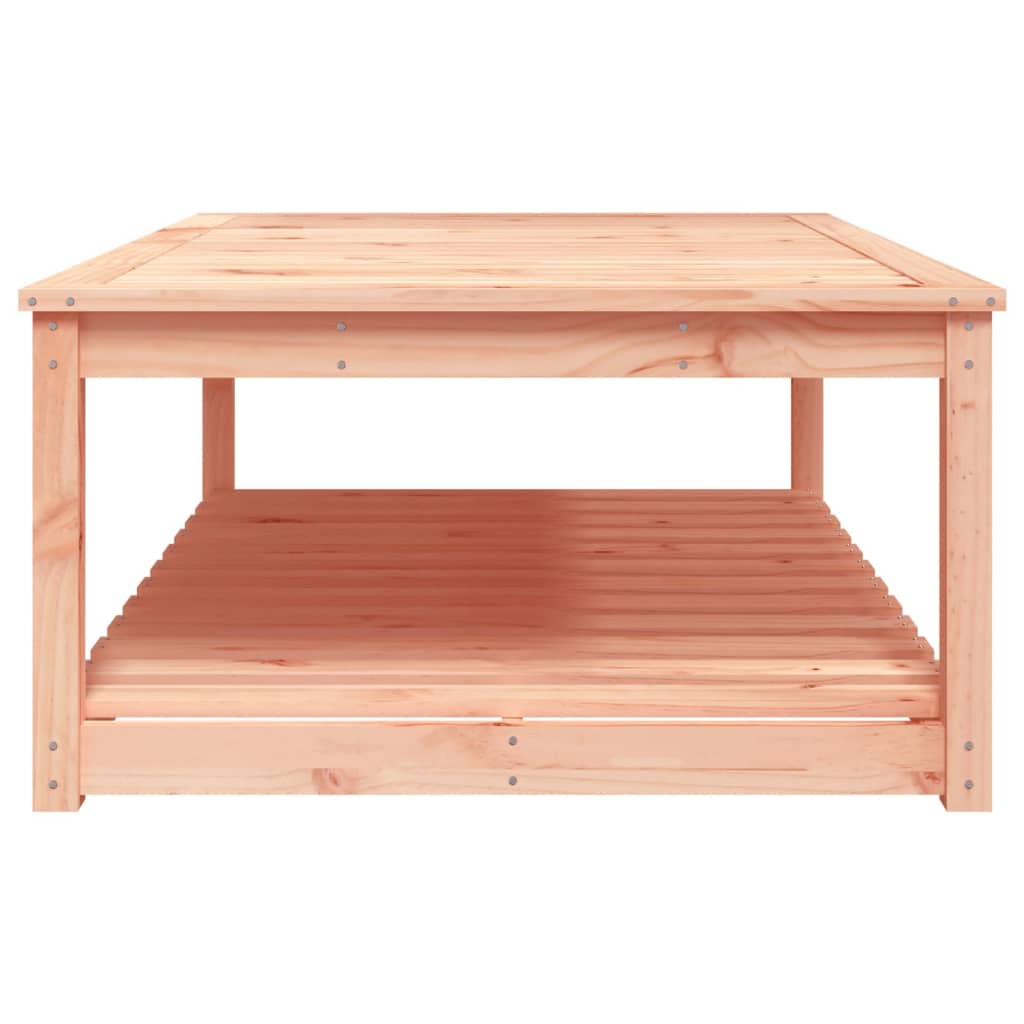 vidaXL Τραπέζι Κήπου 121x82,5x45 εκ. από Μασίφ Ξύλο Ψευδοτσούγκας