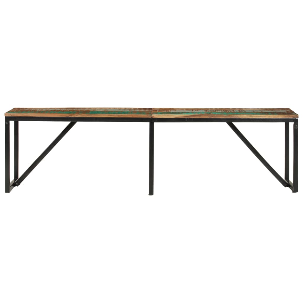 vidaXL Πάγκος 160 x 35 x 46 εκ. από Μασίφ Ανακυκλωμένο Ξύλο