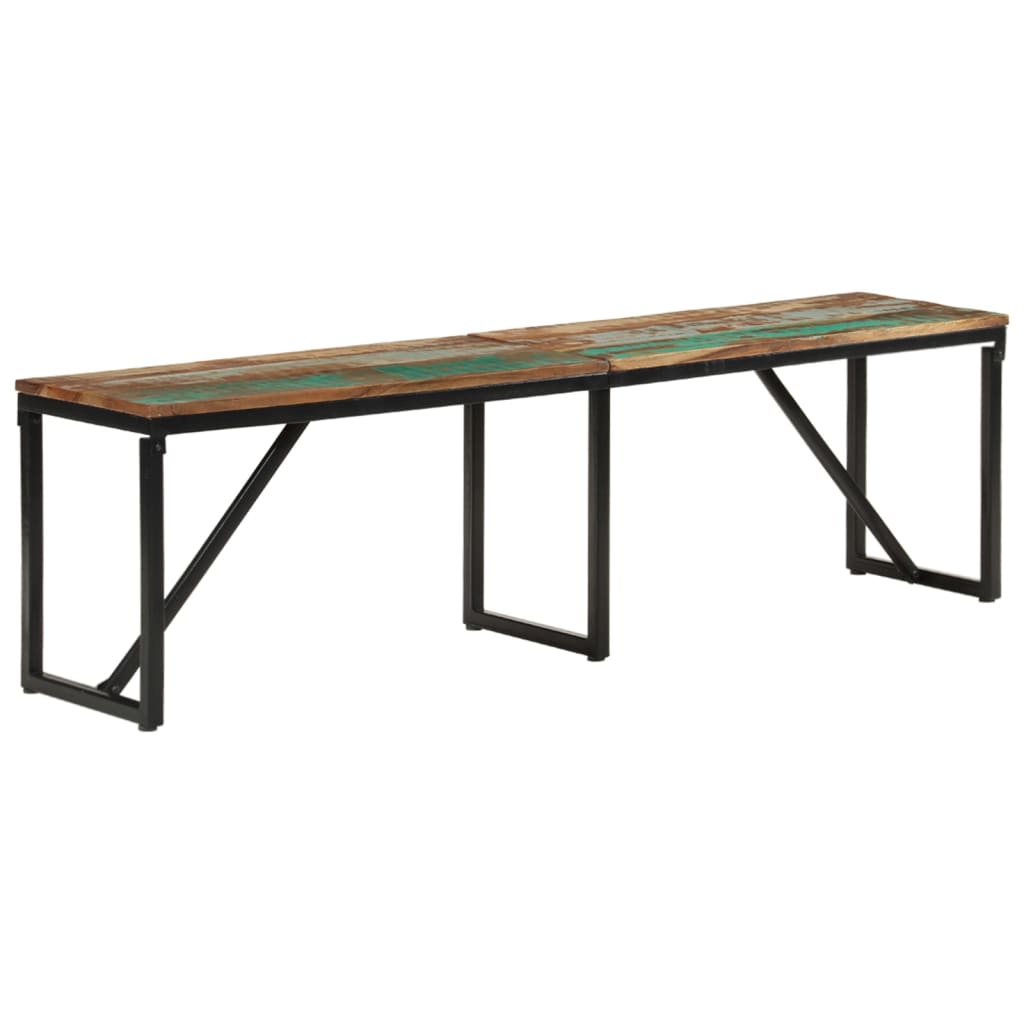 vidaXL Πάγκος 160 x 35 x 46 εκ. από Μασίφ Ανακυκλωμένο Ξύλο