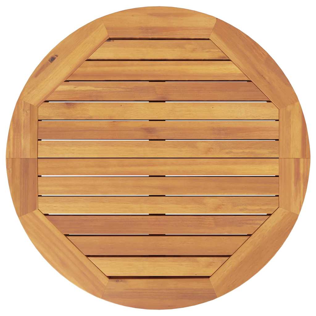 vidaXL Τραπέζι Μπαρ Κήπου Ø60x105 εκ. από Μασίφ Ξύλο Ακακίας