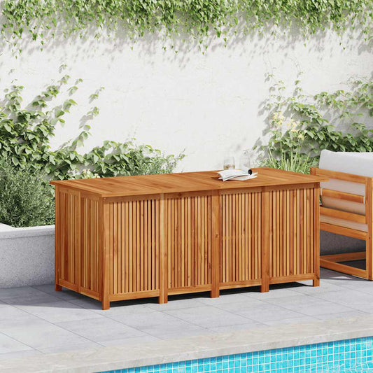 vidaXL Μπαούλο Αποθήκευσης Κήπου 175x80x75 εκ. από Μασίφ Ξύλο Ακακίας