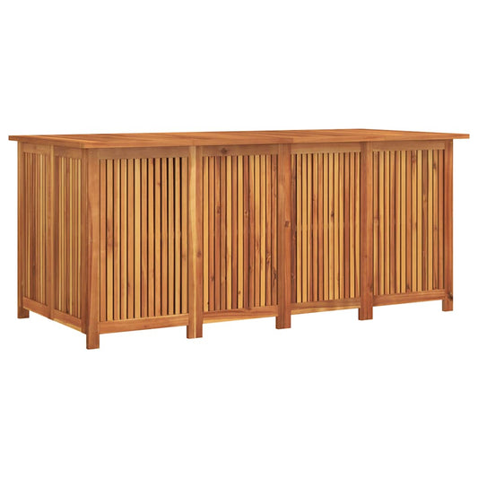 vidaXL Μπαούλο Αποθήκευσης Κήπου 200x80x75 εκ. από Μασίφ Ξύλο Ακακίας