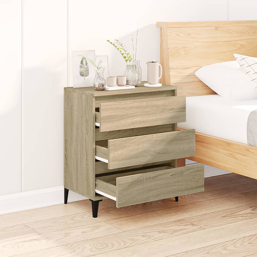 vidaXL Συρταριέρα Sonoma Δρυς 60x35x70 εκ. Επεξεργασμένο Ξύλο