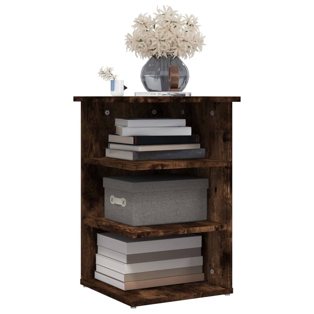 vidaXL Βοηθητικό Ντουλάπι Καπνιστή Δρυς 35x35x55 εκ Επεξεργασμένο Ξύλο