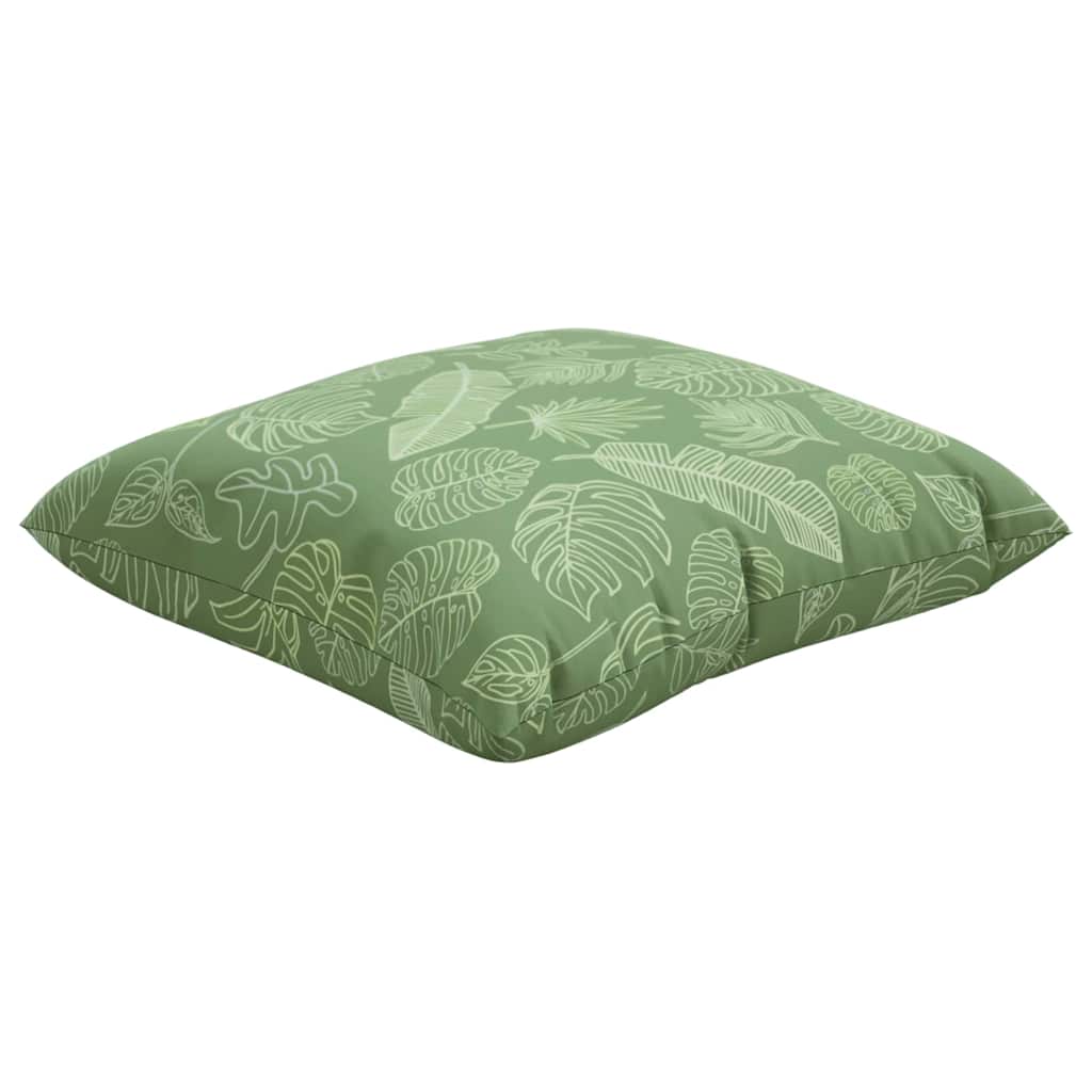 vidaXL Διασκορπισμένα Μαξιλάρια Φύλλο 4 pcs Σχέδιο Φύλλου 50 x 50 cm