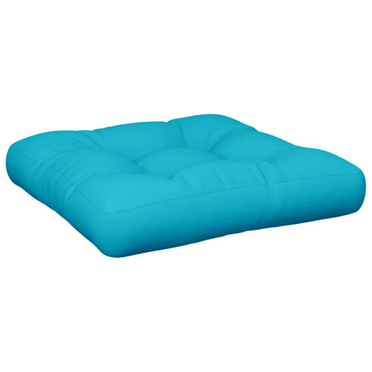 vidaXL Μαξιλάρι Παλέτας Τιρκουάζ 50 x 50 x 12 εκ. Υφασμάτινο