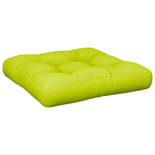 vidaXL Μαξιλάρι Παλέτας Αν. Πράσινο 60 x 60 x 12 εκ. Υφασμάτινο