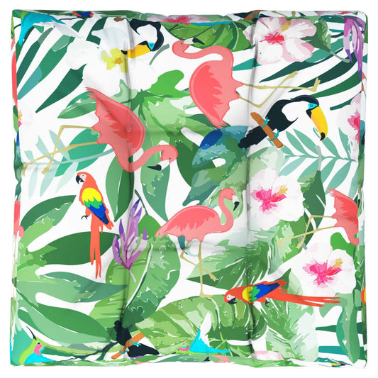 vidaXL Μαξιλάρι Παλέτας Πολύχρωμο 80 x 80 x 12 εκ. Υφασμάτινο