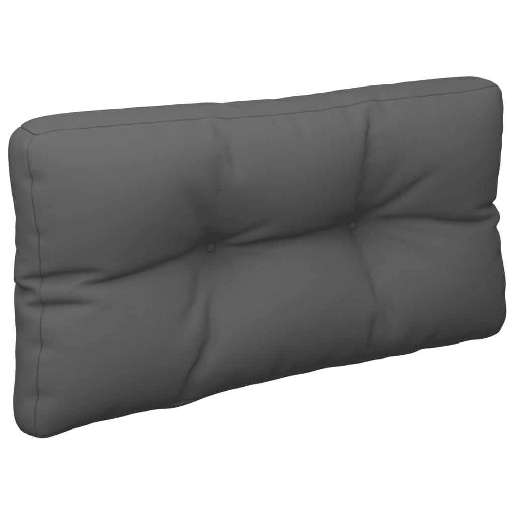 vidaXL Μαξιλάρι Παλέτας Ανθρακί 70 x 40 x 12 εκ. Υφασμάτινο