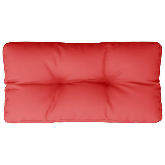 vidaXL Μαξιλάρι Παλέτας Κόκκινο 70 x 40 x 12 εκ. Υφασμάτινο