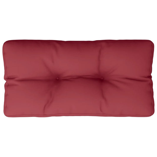 vidaXL Μαξιλάρι Παλέτας Μπορντό 70 x 40 x 12 εκ. Υφασμάτινο