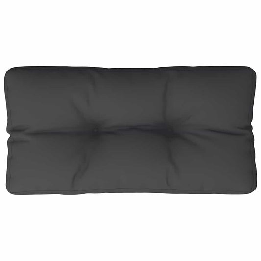 vidaXL Μαξιλάρι Παλέτας Μαύρο 80 x 40 x 12 εκ. Υφασμάτινο