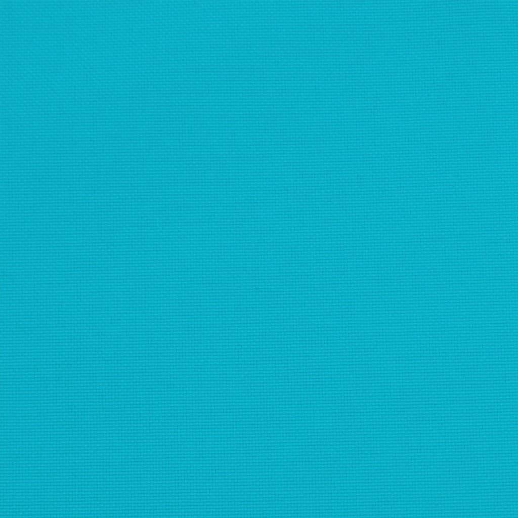 vidaXL Μαξιλάρια Παλέτας 2 τεμ. Τιρκουάζ από Ύφασμα Oxford