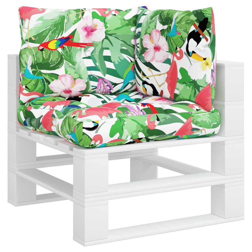 vidaXL Μαξιλάρια Παλέτας 3 τεμ. Πολύχρωμα από Ύφασμα Oxford