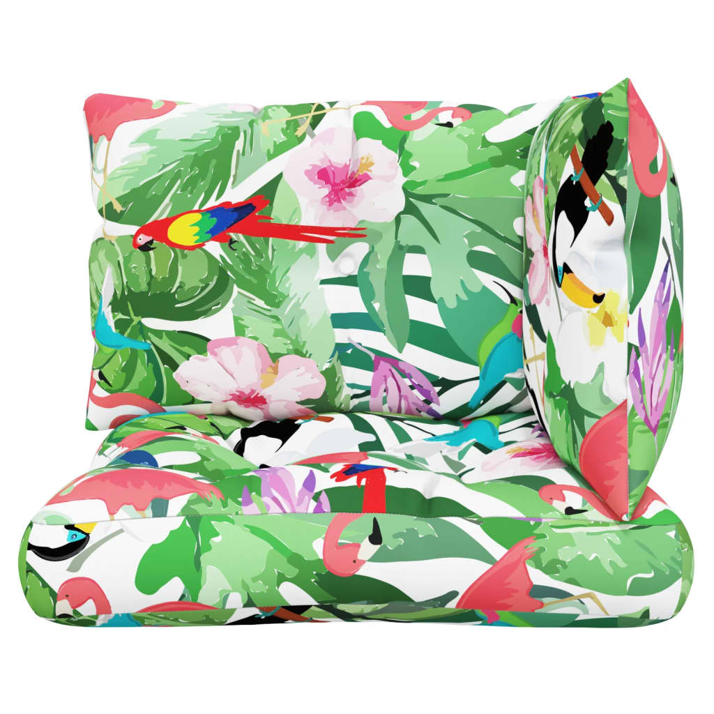 vidaXL Μαξιλάρια Παλέτας 3 τεμ. Πολύχρωμα από Ύφασμα Oxford