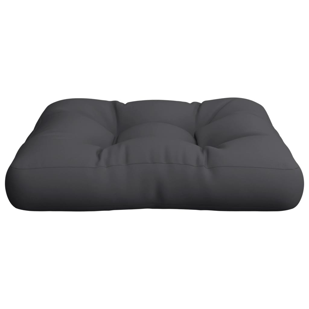 vidaXL Μαξιλάρι Παλέτας Μαύρο 58 x 58 x 10 εκ. Υφασμάτινο